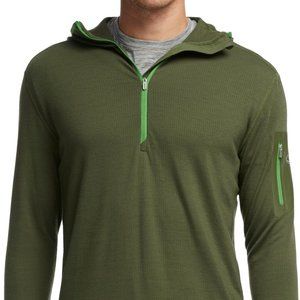 Mens Icebreaker Compass Hoodie - Merino Wool